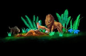 Geschichte vom Fuchs, Wolf und Löwen