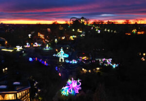 Magische Lichterwelten 2025/26 im Zoo Halle