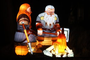 Magische Lichterwelten 2025/26 im Zoo Halle