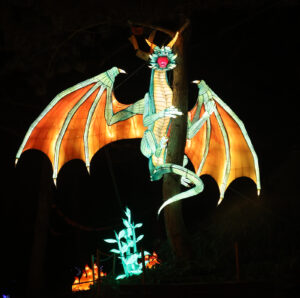 Magische Lichterwelten 2025/26 im Zoo Halle