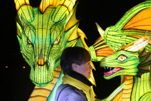 Magische Lichterwelten 2025/26 im Zoo Halle