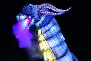 Magische Lichterwelten 2025/26 im Zoo Halle